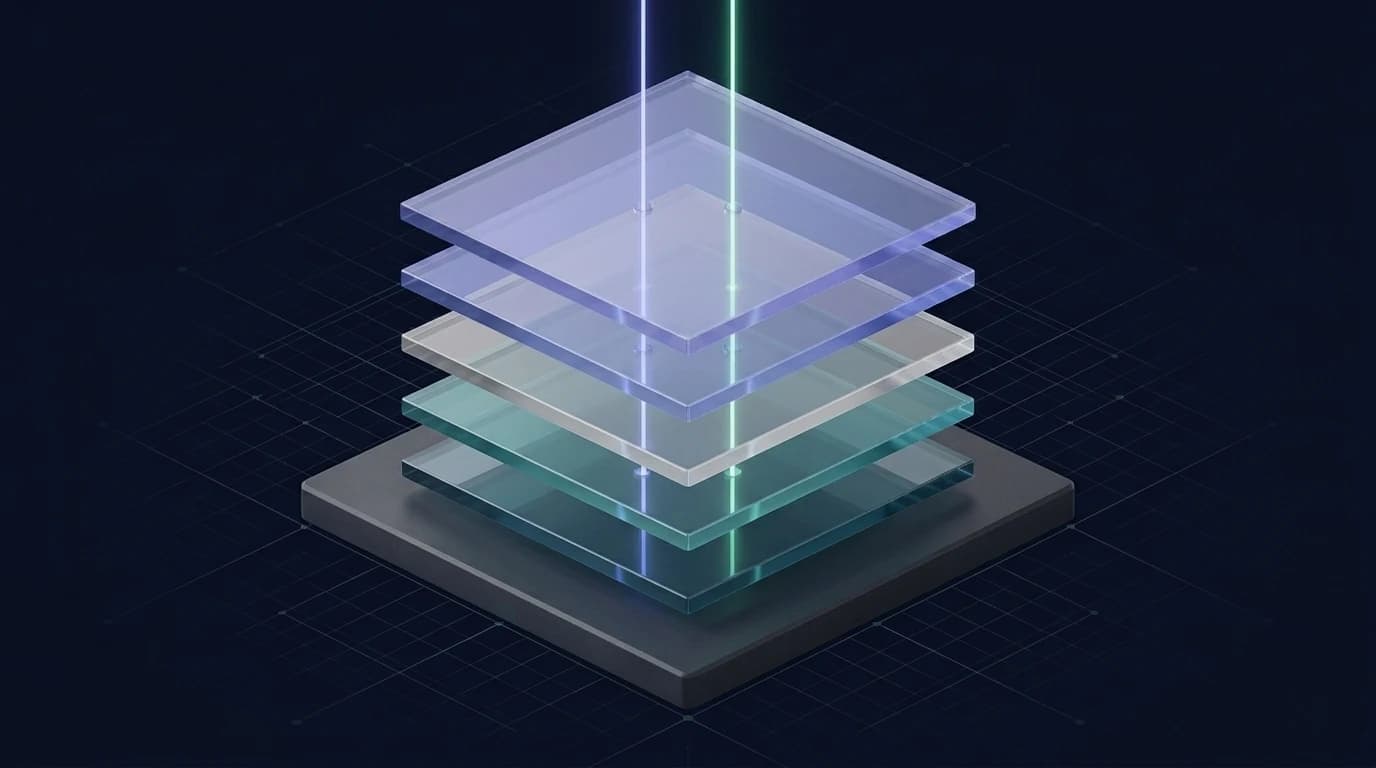 4 of 5 layers of the platform